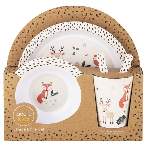 Kids melamine 2024 dinner set